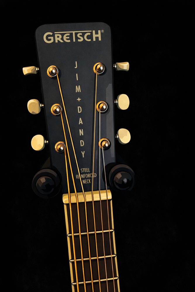 Guitar headstock